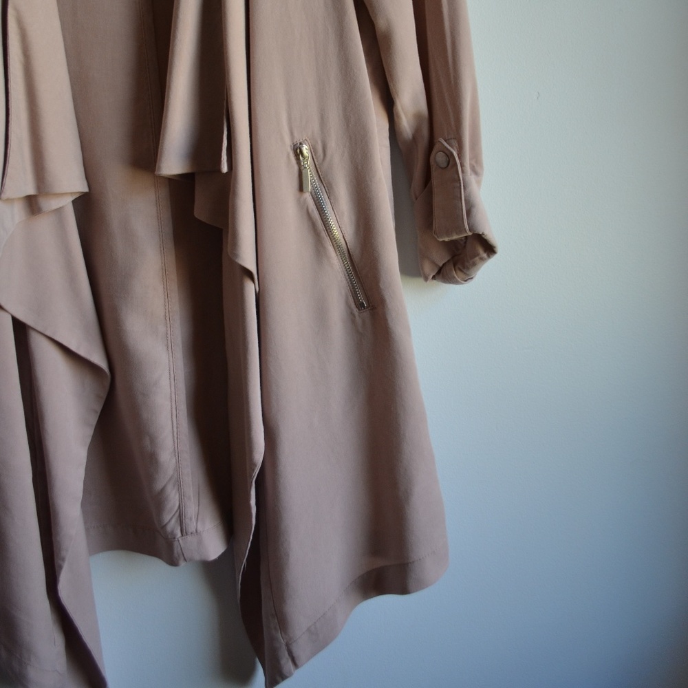 Blush Draped Jacket - image 4